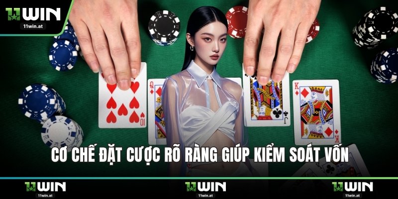 Cơ chế đặt cược rõ ràng giúp kiểm soát vốn 