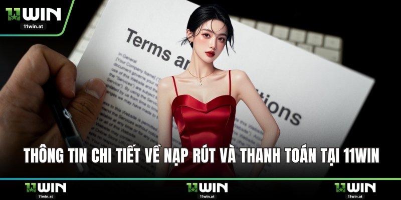 Thông tin chi tiết về nạp rút và thanh toán tại 11WIN